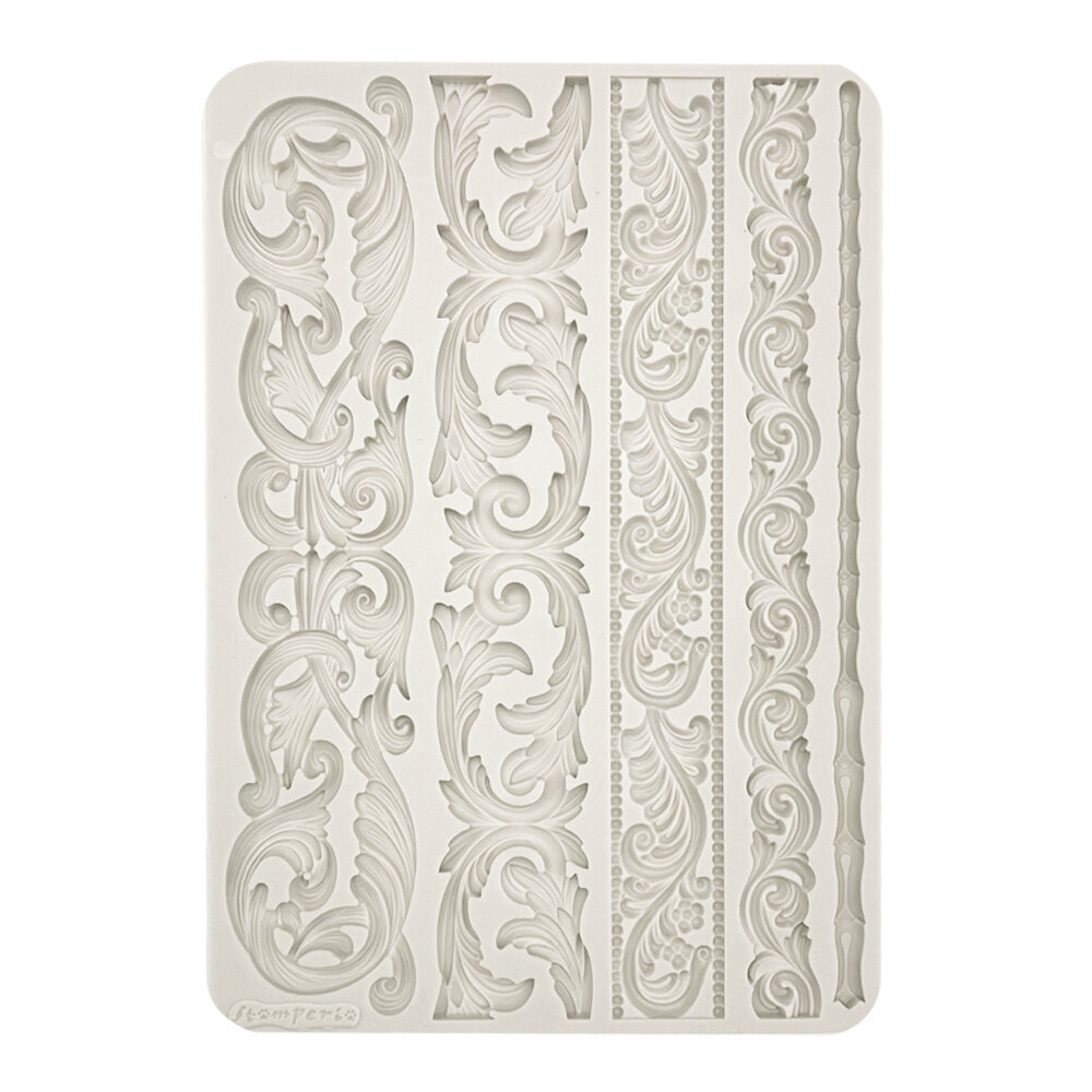 Stamperia Art Stories A4 Big Silicon Mould Stripes (KACMA401)