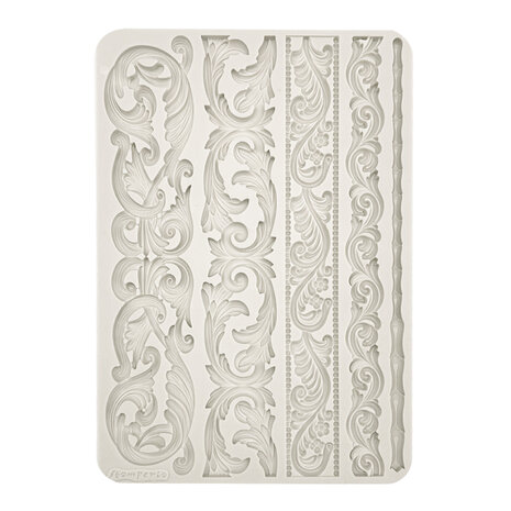Stamperia Art Stories A4 Big Silicon Mould Stripes (KACMA401)