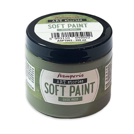 Stamperia Art Stories Soft Paint Oxide Moss 200ml (ASPT003)