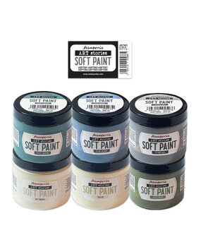 Stamperia Art Stories Soft Paint Selection (6x200ml) (ASTX01) (DISCONTINUED)