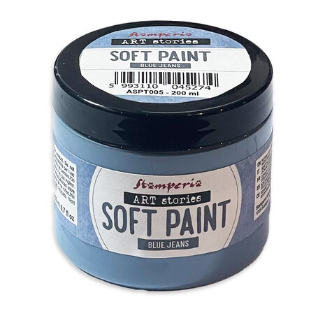 Stamperia Art Stories Soft Paint Selection (6x200ml) (ASTX01) (DISCONTINUED)