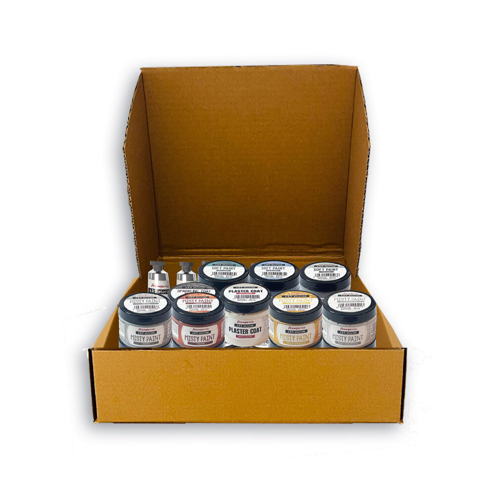 Stamperia Art Stories Starter Kit (33pcs) (ASTX06) (DISCONTINUED) Stamperia Art Stories Starter Kit (33pcs) (ASTX06) (DISCONTINUED)