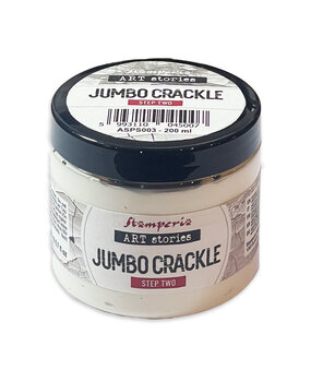 Stamperia Art Stories Texture Paste Jumbo Crackle Step 2 200ml (ASPS003)