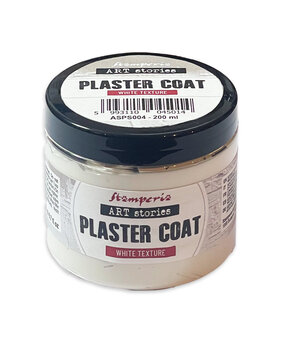 Stamperia Art Stories Texture Paste Plaster Coat White 200ml (ASPS004)