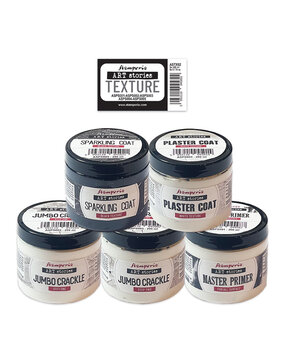 Stamperia Art Stories Texture Paste Selection (5x200ml) (ASTX02)