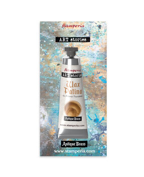 Stamperia Art Stories Wax Patina Antique Brass 40ml (KECW05) Stamperia Art Stories Wax Patina Antique Brass 40ml (KECW05)