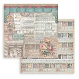 Stamperia Venice City of Art 12x12 Inch Paper Sheet Theatre (10pcs) (SBB1076)