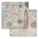 Stamperia Venice City of Art 12x12 Inch Paper Sheet Bell Tower (10pcs) (SBB1079)