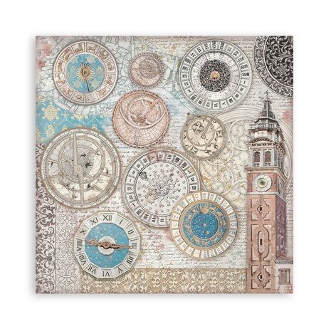 Stamperia Venice City of Art 12x12 Inch Paper Pack Maxi (Single Face) (SBBXLB26) Stamperia Venice City of Art 12x12 Inch Paper Pack Maxi (Single Face) (SBBXLB26)