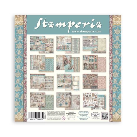 Stamperia Venice City of Art 12x12 Inch Paper Pack (SBBL172) Stamperia Venice City of Art 12x12 Inch Paper Pack (SBBL172)