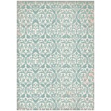 Stamperia Venice City of Art A4 Rice Paper Turquoise Tapestry (6pcs) (DFSA41045)