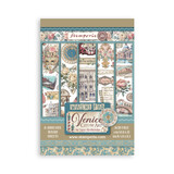 Stamperia Venice City of Art A5 Washi Pad (8pcs) (SBW21)
