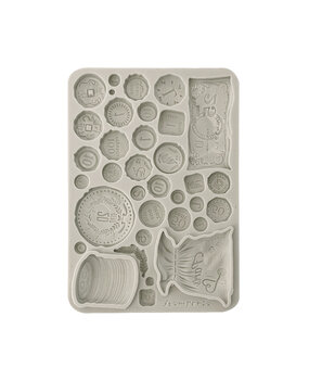 Stamperia Venice City of Art A5 Silicon Mould Old Coins (KACMA561)