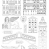 Stamperia Venice City of Art A5 Silicon Mould Monuments (KACMA581) Stamperia Venice City of Art A5 Silicon Mould Monuments (KACMA581)