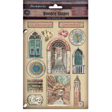 Stamperia Venice City of Art A5 Colored Wooden Shape (KLSP185)