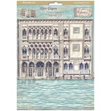 Stamperia Venice City of Art A4 Rice Paper Selection (6pcs) (DFSA4XVN)