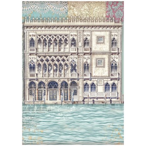Stamperia Venice City of Art A4 Rice Paper Selection (6pcs) (DFSA4XVN) Stamperia Venice City of Art A4 Rice Paper Selection (6pcs) (DFSA4XVN)
