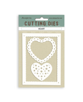 Stamperia Heart A6 Cutting Dies (SFT14) Stamperia Heart A6 Cutting Dies (SFT14)