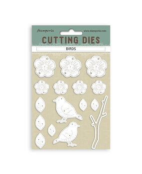 Stamperia Birds A6 Cutting Dies (SFT13)