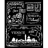 Stamperia Venice City of Art Stencil Selection (8pcs) (KSTDX03) Stamperia Venice City of Art Stencil Selection (8pcs) (KSTDX03)
