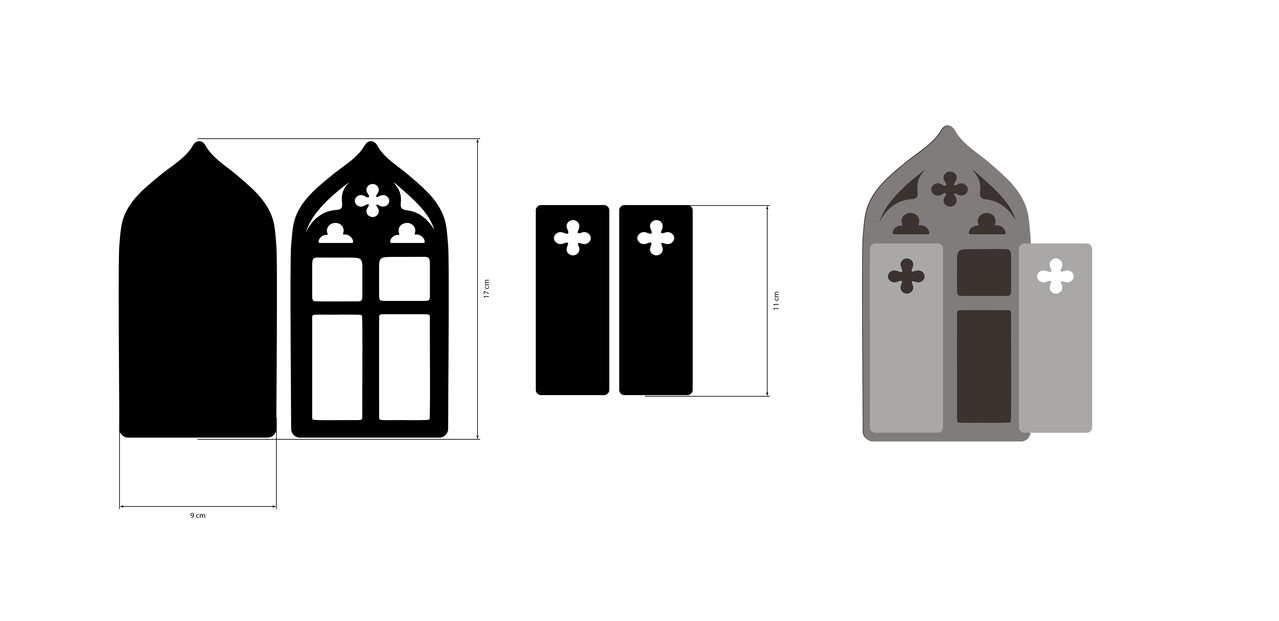 Stamperia Venice City of Art MDF Crafty Shapes Blanks Window (KLSM58) Stamperia Venice City of Art MDF Crafty Shapes Blanks Window (KLSM58)