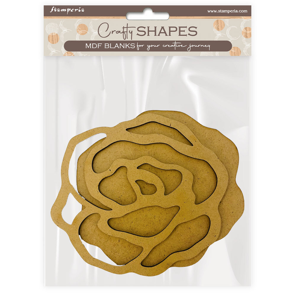 Stamperia Venice City of Art MDF Crafty Shapes Blanks Roses (KLSM56) Stamperia Venice City of Art MDF Crafty Shapes Blanks Roses (KLSM56)
