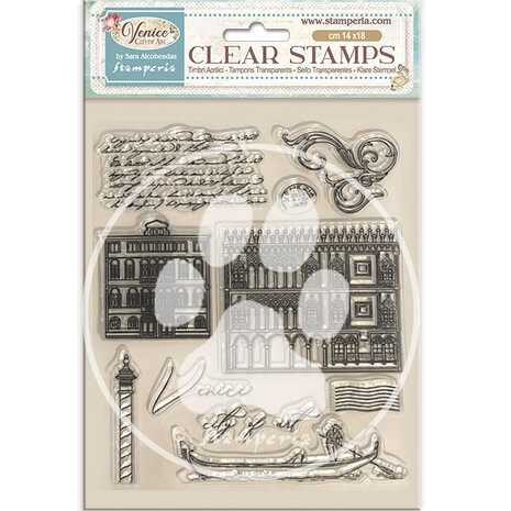 Stamperia Venice City of Art Clear Stamp Elements (WTK222)