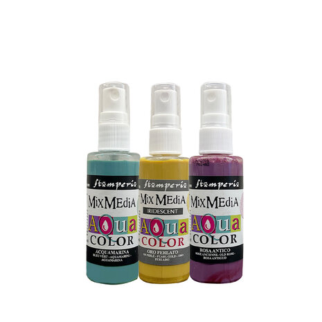 Stamperia Venice City of Art Aquacolor Paint Kit (3pcs) (KAQXVN) Stamperia Venice City of Art Aquacolor Paint Kit (3pcs) (KAQXVN)