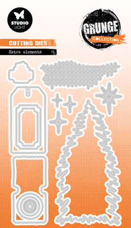 Studio Light Extra Elements Grunge Cutting Die (SL-GR-CD1015) Studio Light Extra Elements Grunge Cutting Die (SL-GR-CD1015)