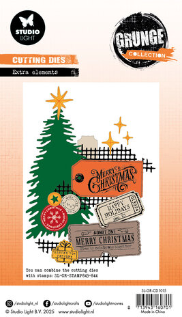 Studio Light Extra Elements Grunge Cutting Die (SL-GR-CD1015) Studio Light Extra Elements Grunge Cutting Die (SL-GR-CD1015)