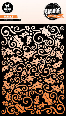 Studio Light Holly Swirl Grunge Mask (SL-GR-MASK349) Studio Light Holly Swirl Grunge Mask (SL-GR-MASK349)