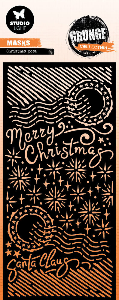 Studio Light Christmas Post Grunge Mask (SL-GR-MASK351) Studio Light Christmas Post Grunge Mask (SL-GR-MASK351)