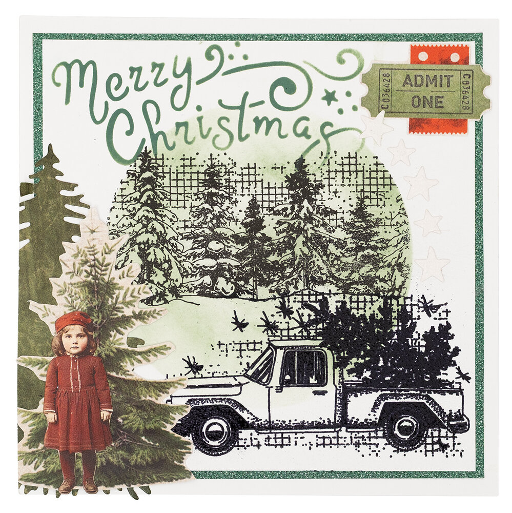 Studio Light Christmas Post Grunge Mask (SL-GR-MASK351) Studio Light Christmas Post Grunge Mask (SL-GR-MASK351)