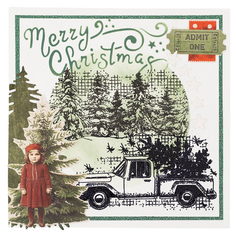 Studio Light Christmas Post Grunge Mask (SL-GR-MASK351) Studio Light Christmas Post Grunge Mask (SL-GR-MASK351)