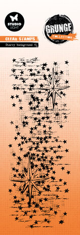 Studio Light Starry Background Grunge Clear Stamp (SL-GR-STAMP840) Studio Light Starry Background Grunge Clear Stamp (SL-GR-STAMP840)