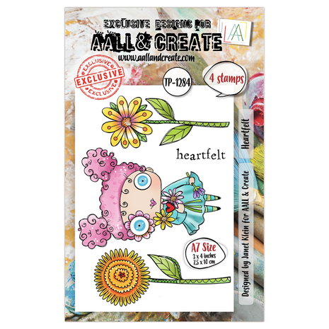Aall and Create A Year in Bloom A7 Stamp Set Heartfelt (AALL-TP-1284) Aall and Create A Year in Bloom A7 Stamp Set Heartfelt (AALL-TP-1284)