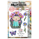 Aall and Create A Year in Bloom A7 Stamp Set Her Garden (AALL-TP-1285)