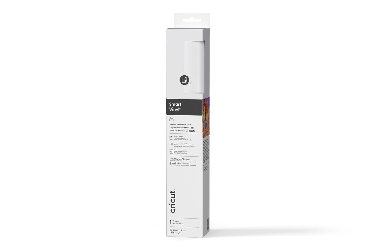 Cricut Smart Vinyl Permanent 13 Inch x 12 ft White (2011846)