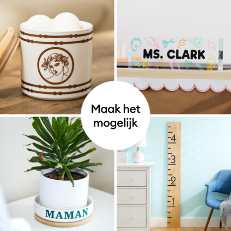 Cricut Smart Vinyl Permanent 13 Inch x 12 ft White (2011846)