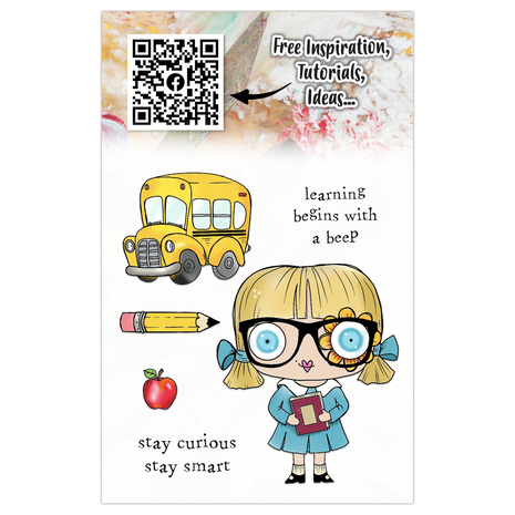 Aall and Create A Year in Bloom A7 Stamp Set School Daze (AALL-TP-1287) Aall and Create A Year in Bloom A7 Stamp Set School Daze (AALL-TP-1287)
