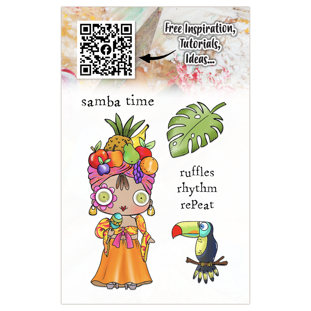 Aall and Create A Year in Bloom A7 Stamp Set Samba Time (AALL-TP-1278) Aall and Create A Year in Bloom A7 Stamp Set Samba Time (AALL-TP-1278)