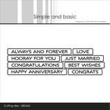 Simple and Basic All-in-one Plate - Love Dies (SBD565)