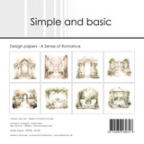 Simple and Basic A Sense of Romance 6x6 Inch Paper Pack (SBP550)