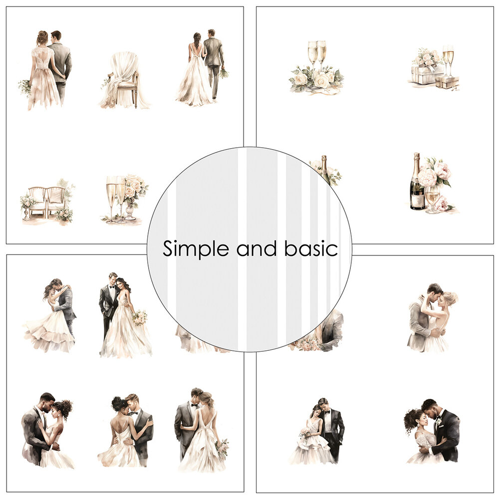 Simple and Basic All that Love 6x6 Inch Paper Pack (SBP551)