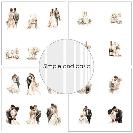 Simple and Basic All that Love 6x6 Inch Paper Pack (SBP551)