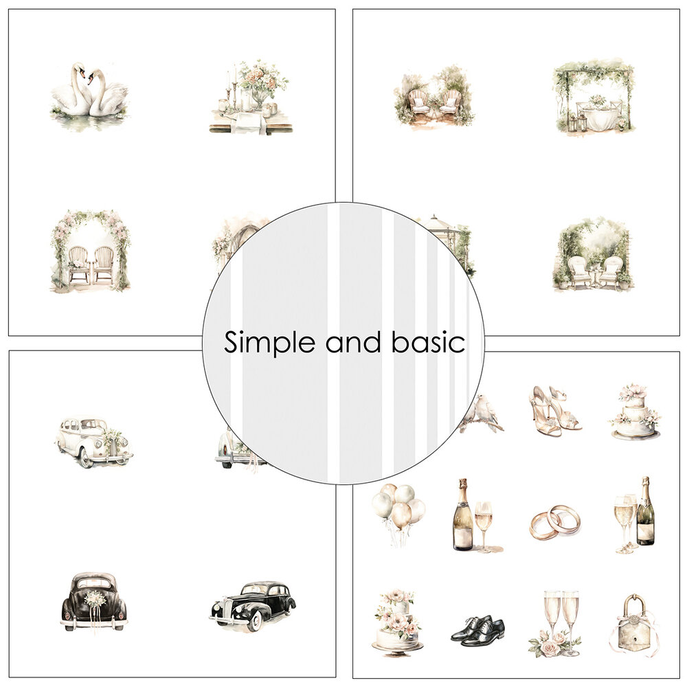 Simple and Basic All that Love 6x6 Inch Paper Pack (SBP551)