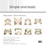 Simple and Basic A Sense of Romance 12x12 Inch Paper Pack (SBP750)