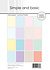 Summer Pastels A5 Solid Papers (SBP969) Summer Pastels A5 Solid Papers (SBP969)