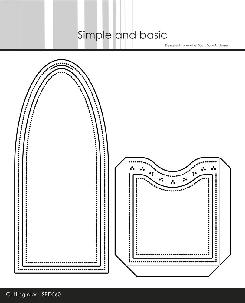 Simple and Basic Beautiful Pocket Tag Dies (SBD560)