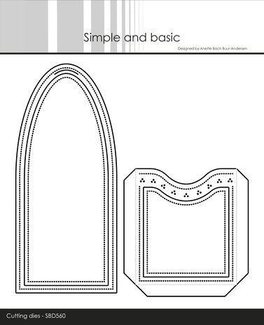 Simple and Basic Beautiful Pocket Tag Dies (SBD560)